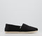 Mens Toms Classic Alpargata Black Heritage Canvas