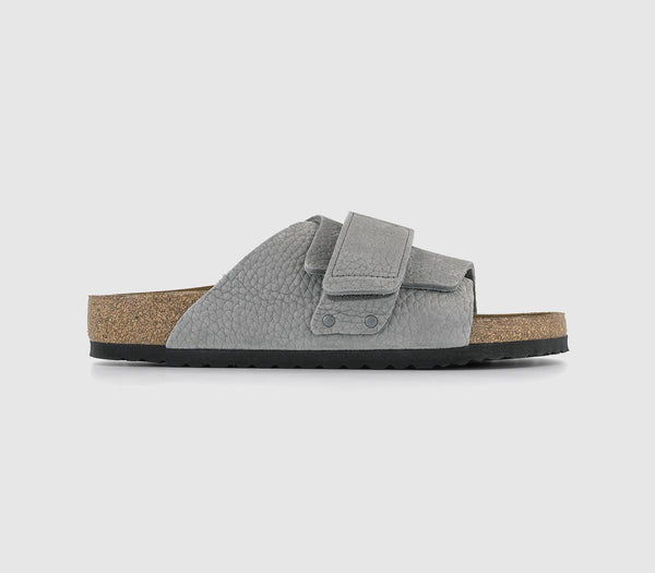 Mens Birkenstock Kyoto Sandals Desert Buck Whale Grey – OFFCUTS