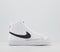 Kids Nike Blazer Mid '77 Gs Trainers White Black