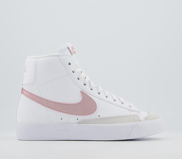 Kids Nike Blazer Mid '77 Gs White Pink Glaze Uk Size 5