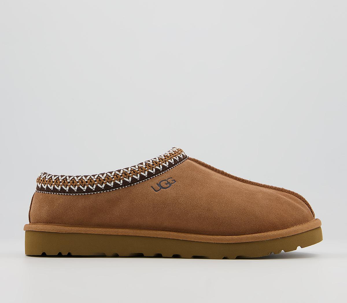 Mens UGG Tasman Slippers Chestnut