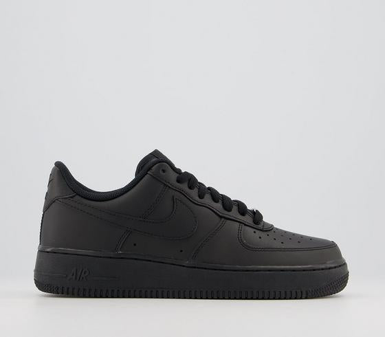 Nike Air Force 1 07 Black Trainers – OFFCUTS SHOES by OFFICE