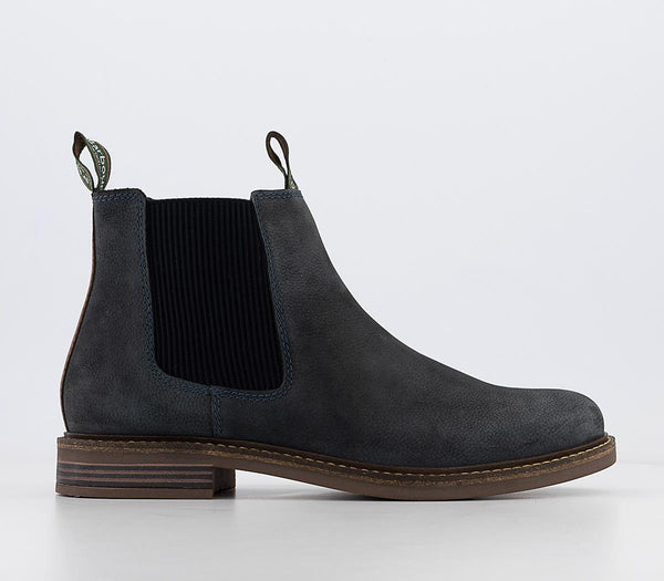 Mens Barbour Farsley Chelsea Boots Navy