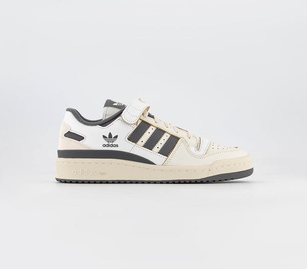 Womens adidas Forum 84 Low Off White Grey White Trainers