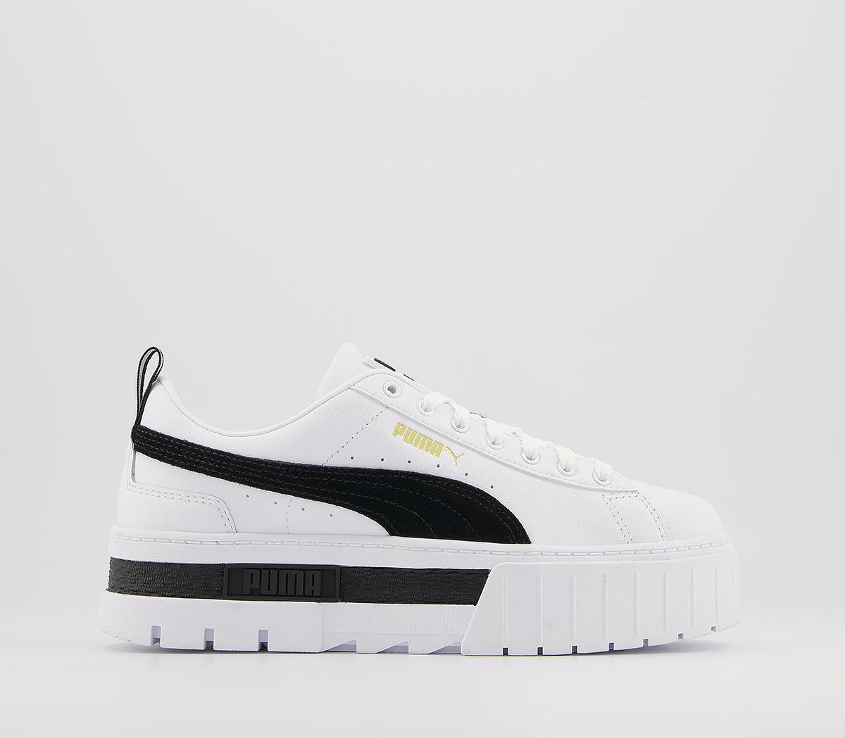 Puma Mayze White Black White Trainer