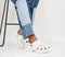 Womens Crocs Platform Clog White