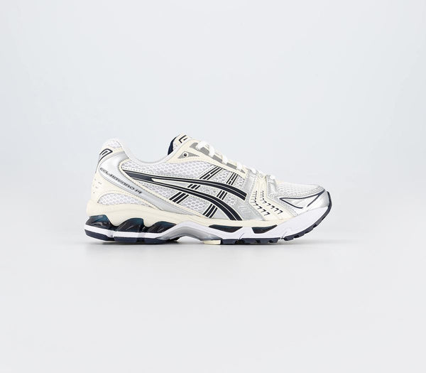 Asics Gel-Kayano 14 White Midnight Trainers