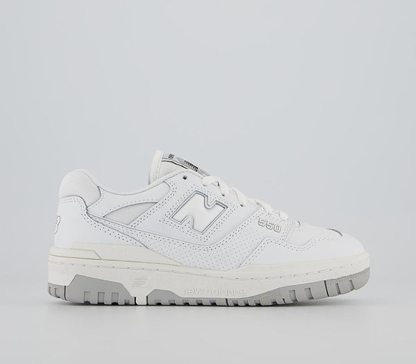 Mens New Balance BB550 White Grey Trainers – OFFCUTS SHOES