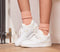 New Balance BB550 Trainers White Cream