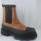 Womens Office Answering  Weatherproof Sole Boots Tan Leather