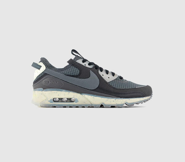 Nike Air Max Terrascape 90 Trainers Black Dark Grey Lime Ice Anthracite