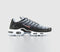 Nike Air Max Plus Black Rugged Orange Blue Tint Iron Grey Trainers