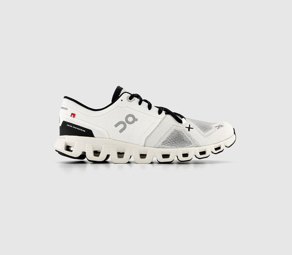 On Running Cloud X3 Trainers White Black F