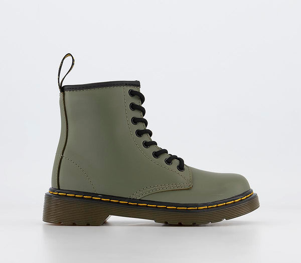 Kids Dr. Martens 1460 Junior Khaki Green Romario