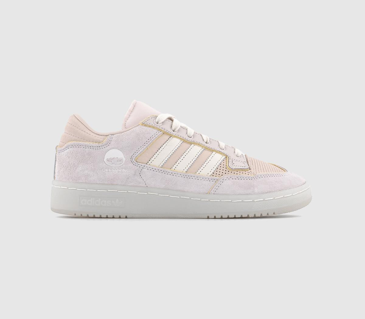 adidas Centennial 85 Lo Trainers Off White Off White Easy Yellow Offspring