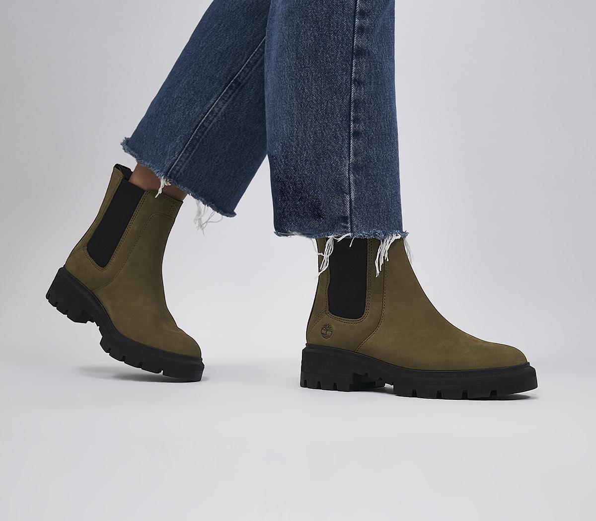 Timberland heeled best sale chelsea boots