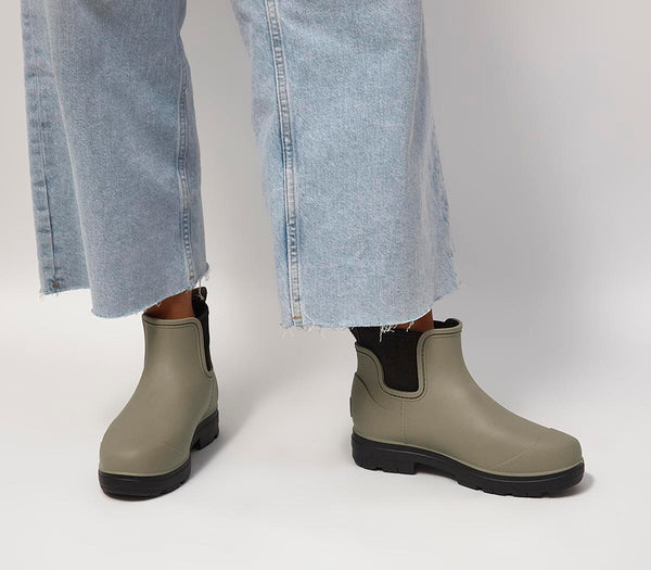 Womens UGG Droplet Rain Boots Taupe