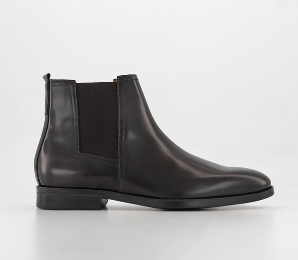 Mens Poste Peterson Chelsea Boots Brown Leather