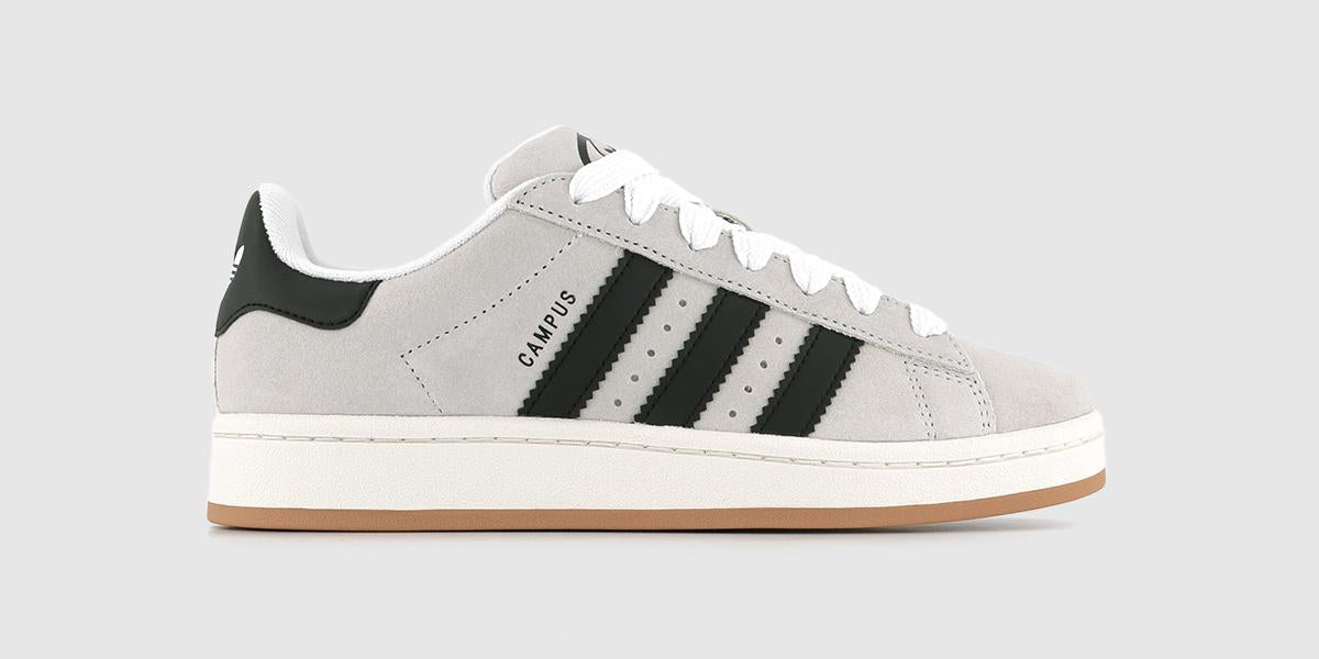 adidas Campus 00's Trainers Crystal White Black Off White – OFFCUTS SHOES  by OFFICE