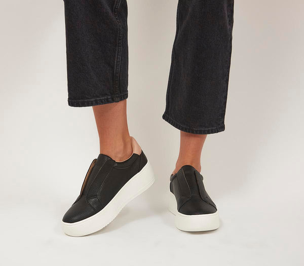 Office For Keeps Slip On Trainers Black Mix
