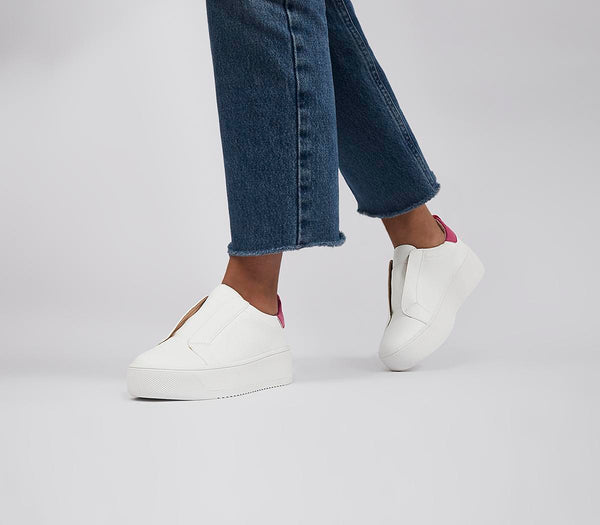 Office For Keeps Slip On Trainers White