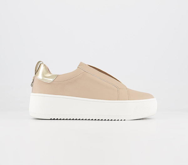 Office For Keeps Slip On Trainers Nude