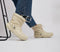 Womens Crocs Classic Lined Neo Puff Boots Bone