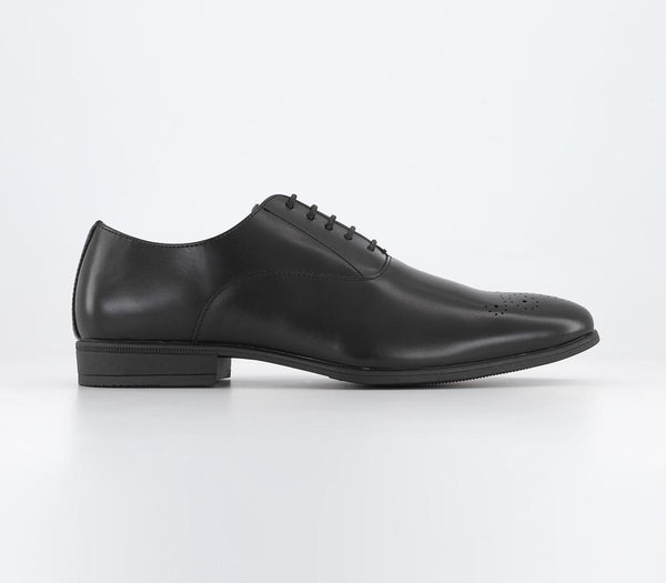 Mens Office Marlo Toerose Oxford Shoes Black