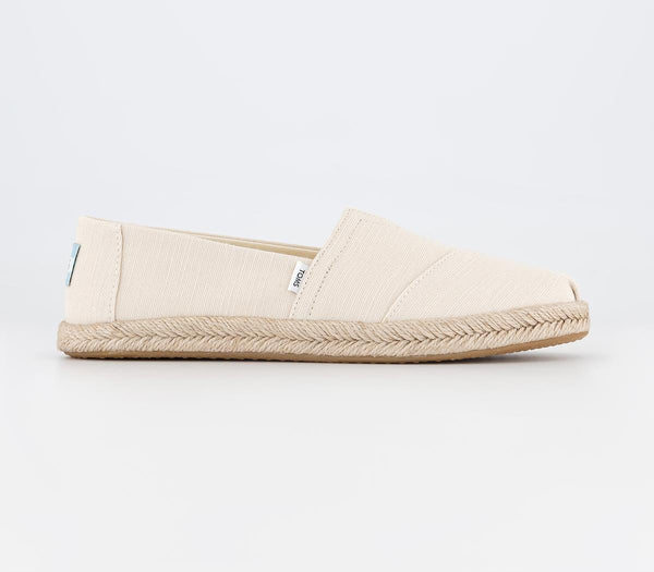 Womens Toms Alpargata Rope Natural Recycled Cotton