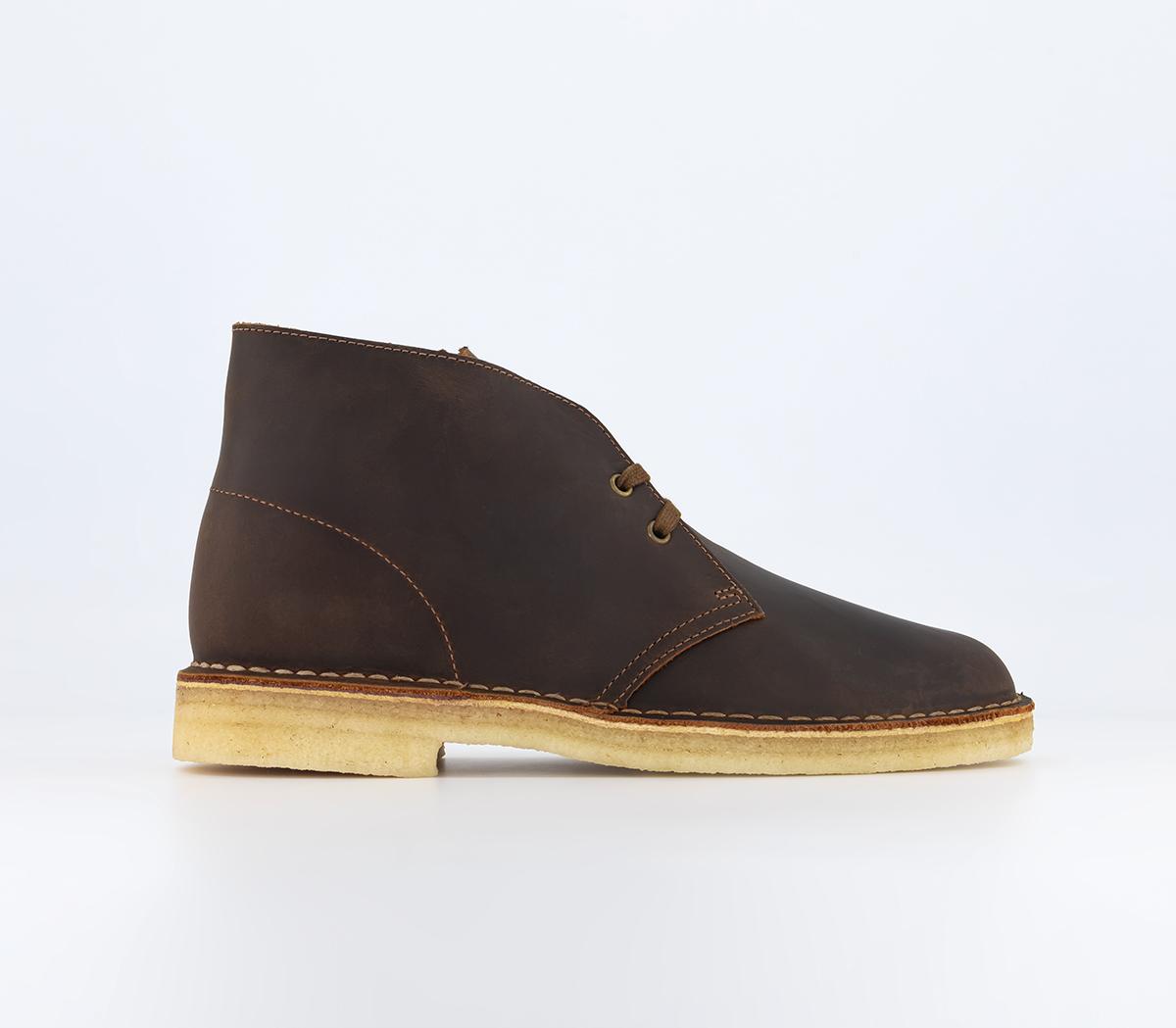 Mens Clarks Originals Clarks Originals Mens Desert Boots Beeswax