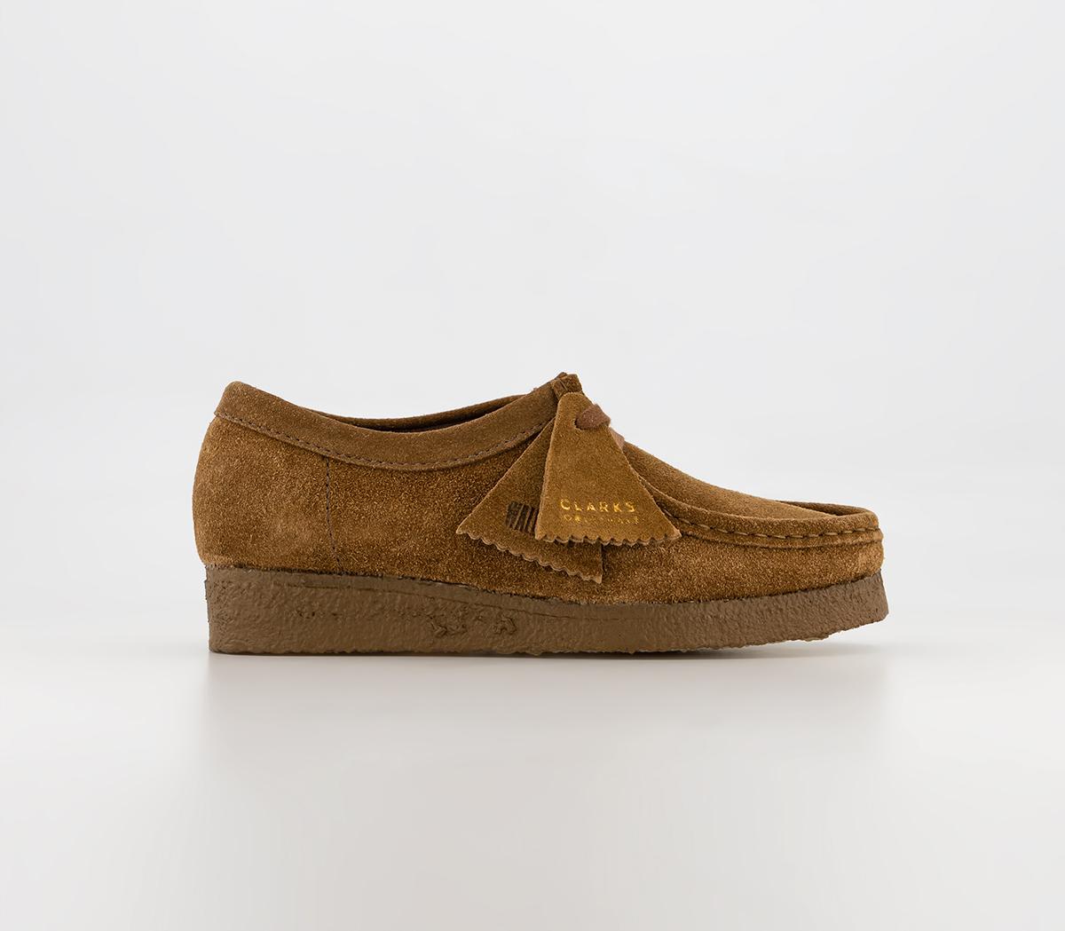 Womens Clarks Originals Wallabees Cole Suede
