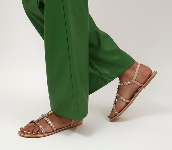 Woven Slip On Mule Sandals | Boohoo UK