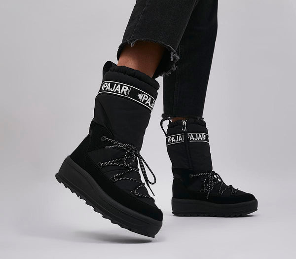 Womens Pajar Galaxy High Boots Black