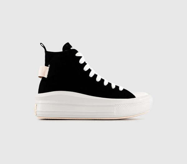 Kids Converse All Star Move Jnr Black Egret Ghosted