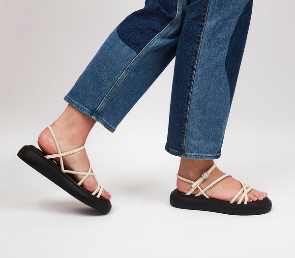 Womens Vagabond Shoemakers Blenda Strappy Sandals Off White