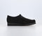 Mens Clarks Originals Clarks Originals Mens Wallabee Black Suede - OFFCUTS SHOES by OFFICE