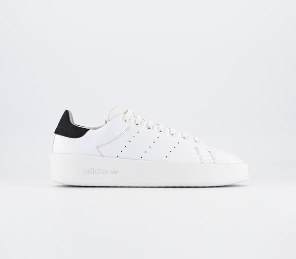Mens adidas Stan Smith Relasted White Core Black Trainers