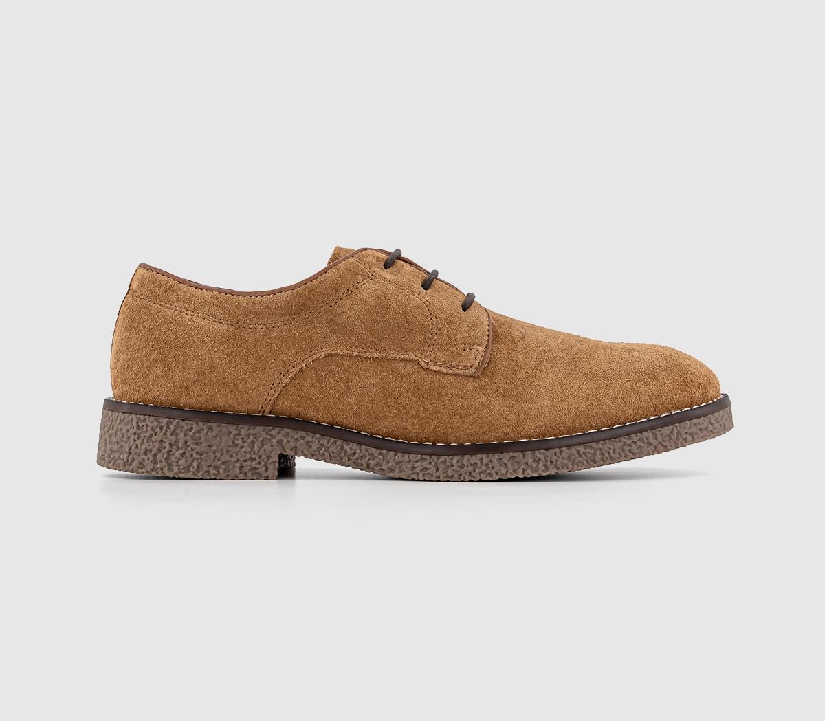 Mens tan suede 2025 derby shoes