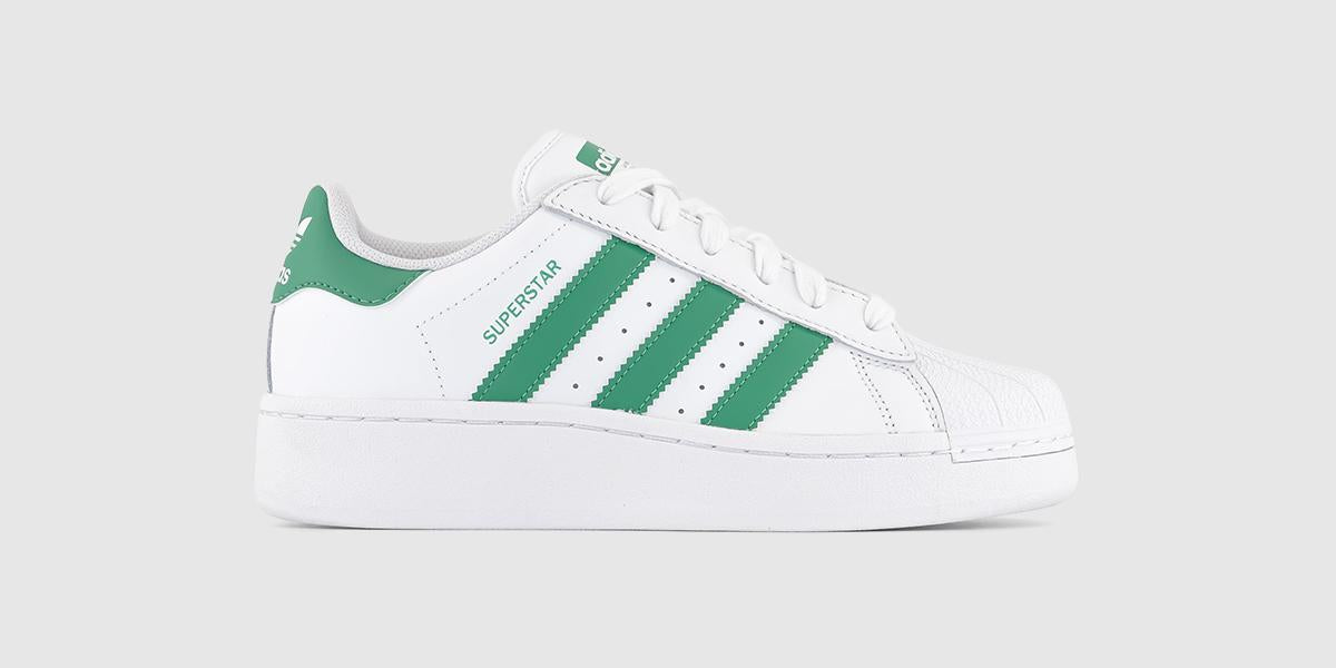 Adidas superstar best sale green womens