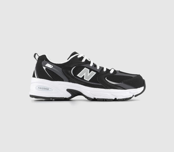 Kids New Balance 530 Junior Black Trainers