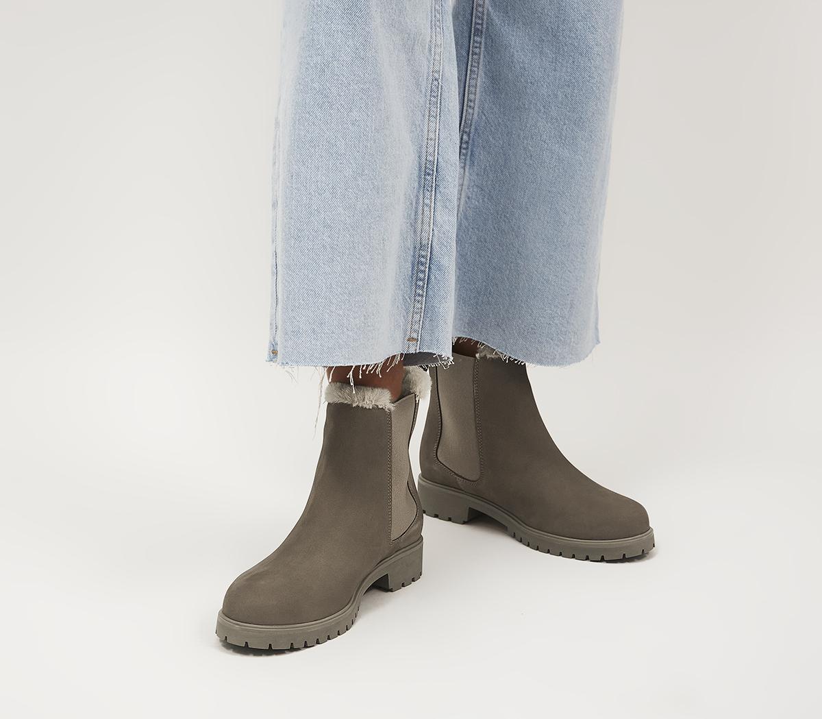 Womens Timberland Lyonsdale Chelsea Boot Taupe Grey