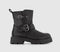 Womens Vagabond Shoemakers Cosmo 2.0 Warm Lined Biker Boot Off Black