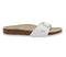 Womens Birkenstock Madrid 1 Bar Mule White