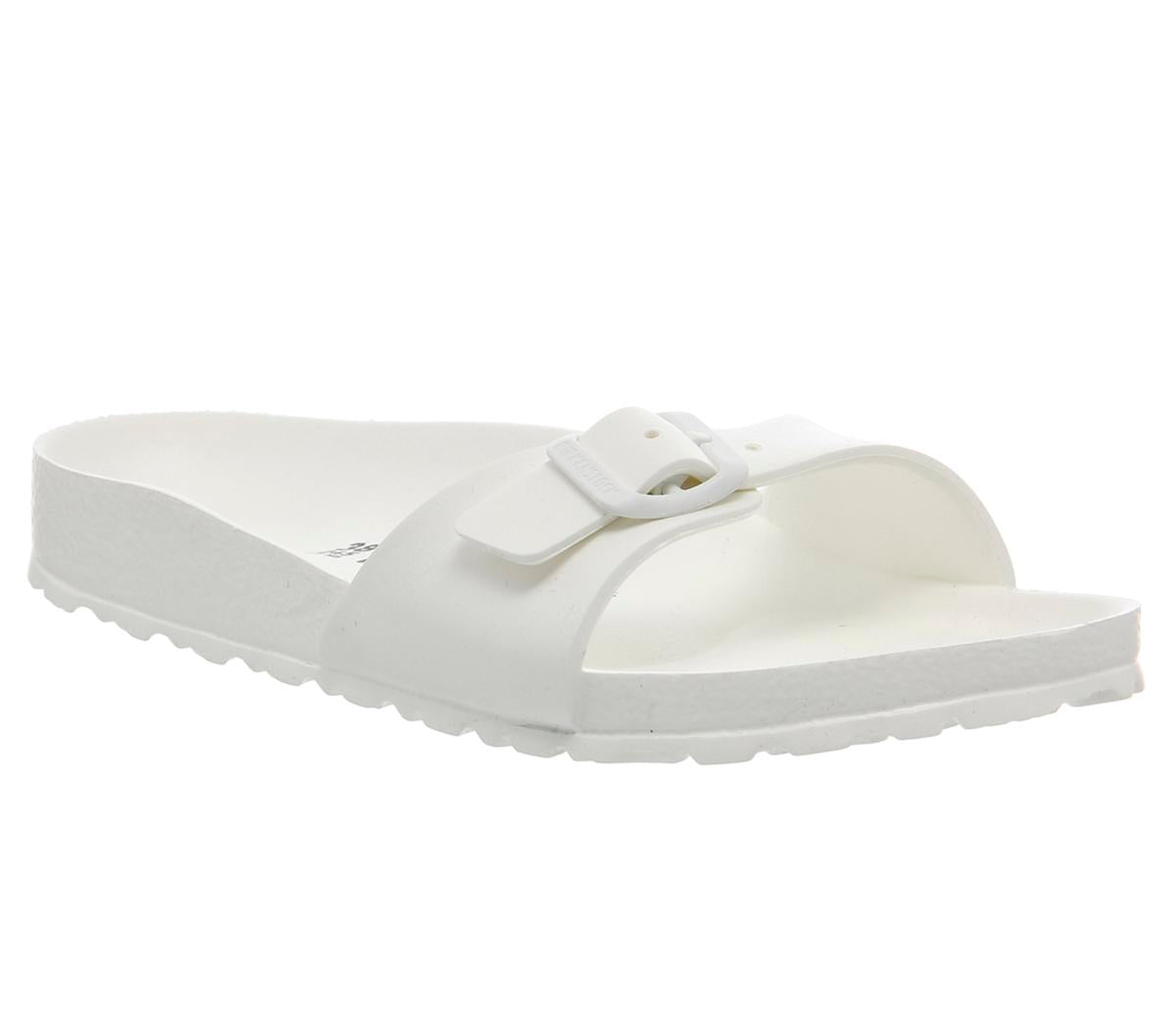 Womens Birkenstock Madrid 1 Bar Mule White Eva