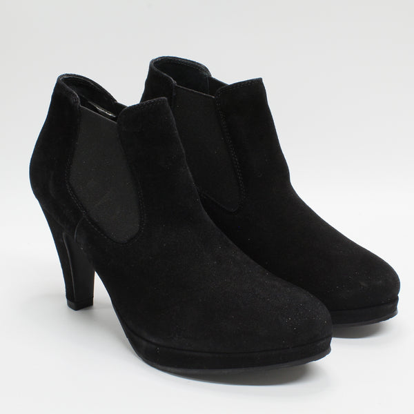Womens Gardenia Copenhagen Platform Boots Black Suede Uk Size 3