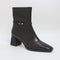 Womens Vagabond Shoemakers Hedda Mid Buckle Boots Black
