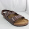 Mens BIRKENSTOCK Milano Sandal Dark Brown - OFFCUTS SHOES by OFFICE