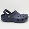 Odd Sizes - Kids Crocs Classic Clogs K Navy - UK Sizes Right 2 Youth/Left 1 Youth