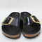 Womens Birkenstock Madrid Big Buckle High Shine Black