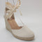 Womens Gaimo For Office Ankle Tie Natural